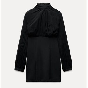 Zara black mini dress, Size small